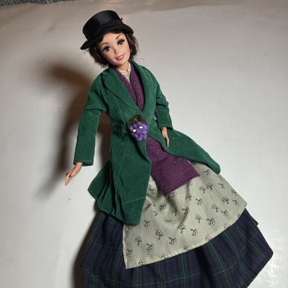 1995 Barbie as Eliza Doolittle in My Fair Lady Collectors Doll #15498 - Picture 7 of 10